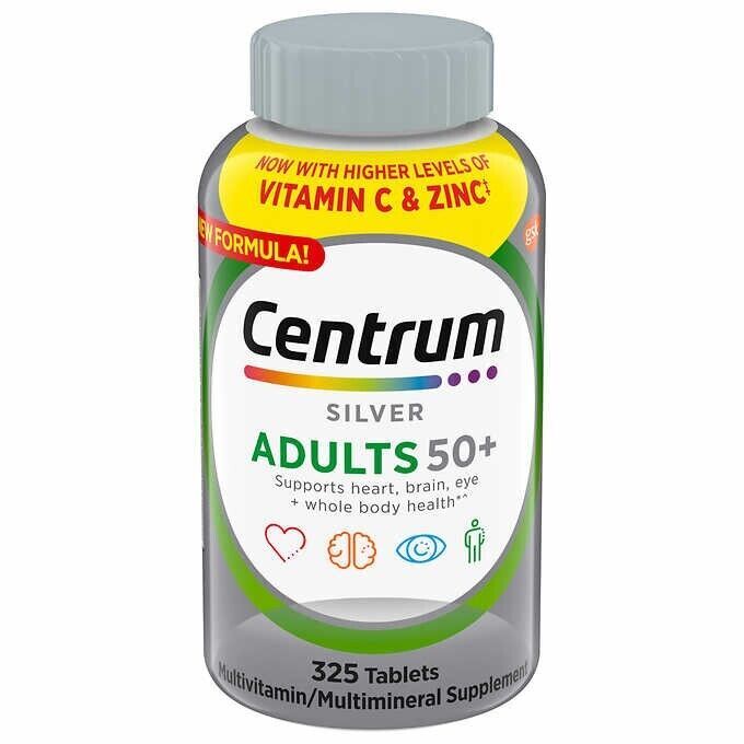 Centrum Silver Adults 50+ Multivitamins Tablet - 325 Tablets