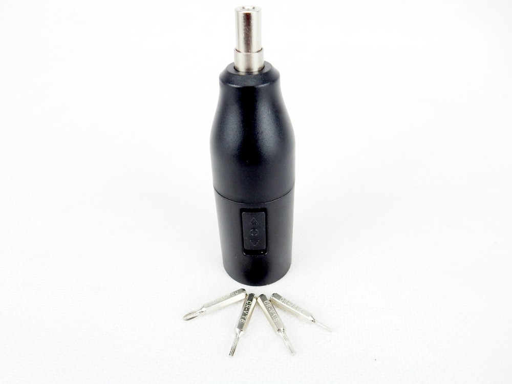 Power Driver Portable USB Tool Kit, Work Light, Fan, 4 Precision Bits, #UQ7722