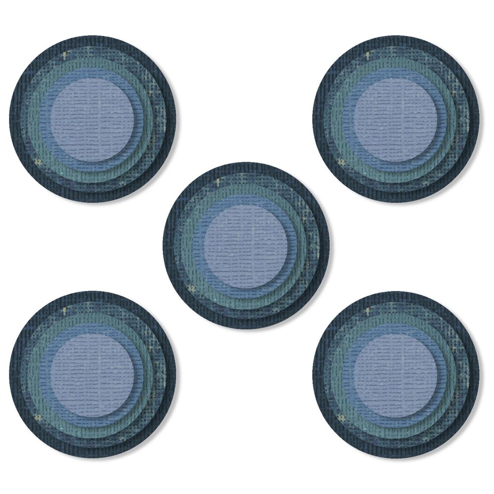Sizzix Thinlits Stacked Circles Tiles 25pk #664437 Retail $19.99 by Tim Holtz