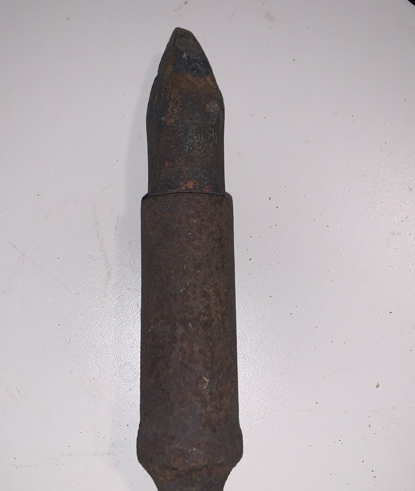 Vintage Primitive Copper Soldering Iron Tool Wood Handle Large Tip