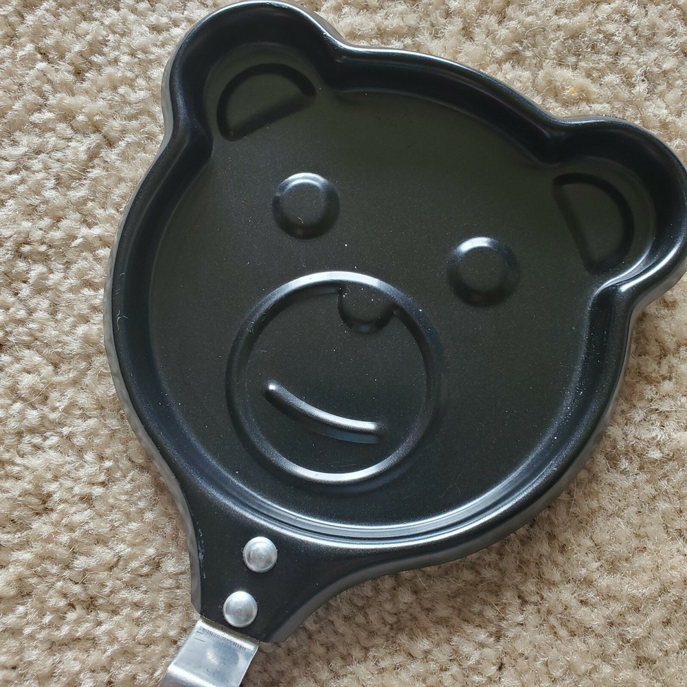 Teddy Bear Character Pancake Mold Flipper Grittle Pan