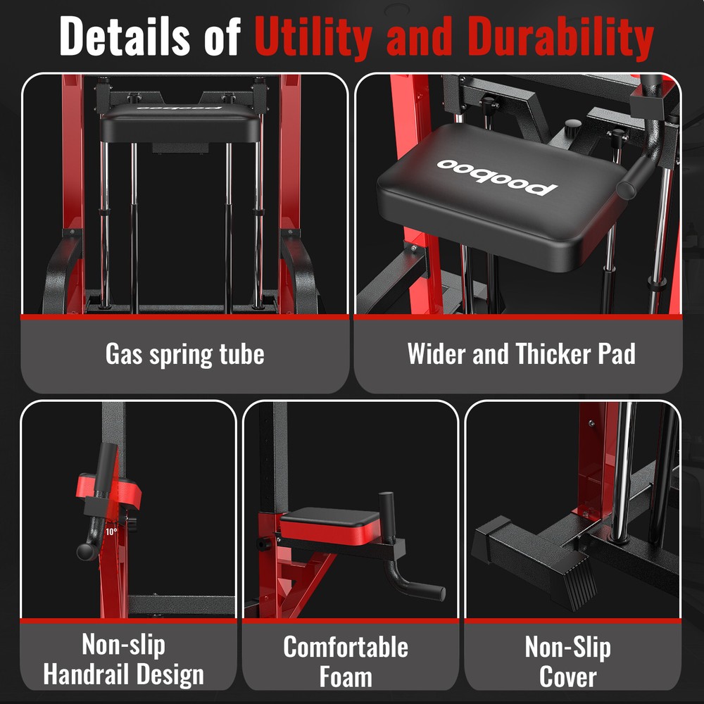 Power Tower Pull Up Bar Dip Station Assistive Trainer Multi-Function Home Gym