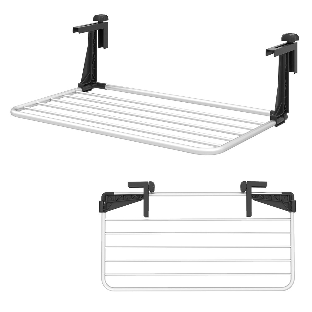 Portable Clothes Drying Rack w/Adjustable & Foldable Brackets Radiator Airer