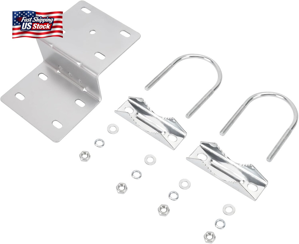 Pole Mounting Bracket, Antenna Mount Bracket, Heavy Duty Antenna Pole Mount, Out
