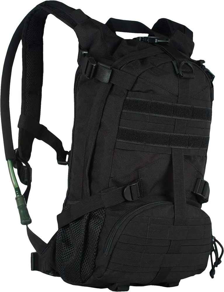 FOX OUTDOOR 20L HYDRATION PACK ELITE TACTICAL EXCURSIONARY INCLUDES 2.5L BLADDER