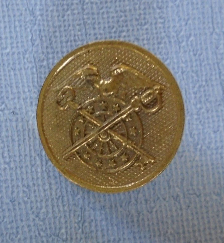 US Army Quartermasters Corps screw back collar insignia