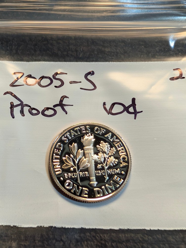 2005 S Proof Roosevelt Dime ** From Proof Set **