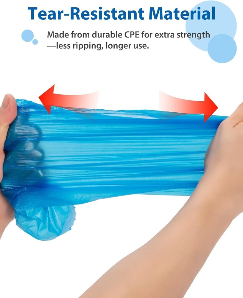 Versatile Waterproof Shoe Covers - 100 Pack Non-Slip Booties for Various Uses