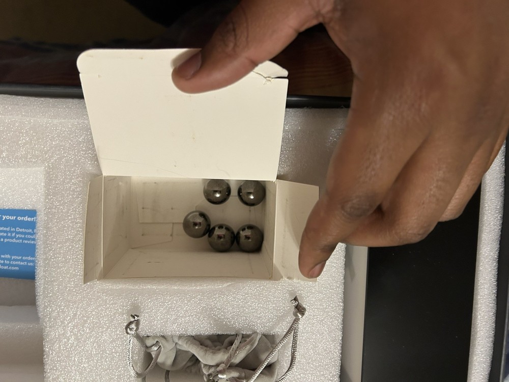 Levitating Shoe Stand, Floating Sneaker DISPLAY MISSING PARTS READ DESCRIPTION