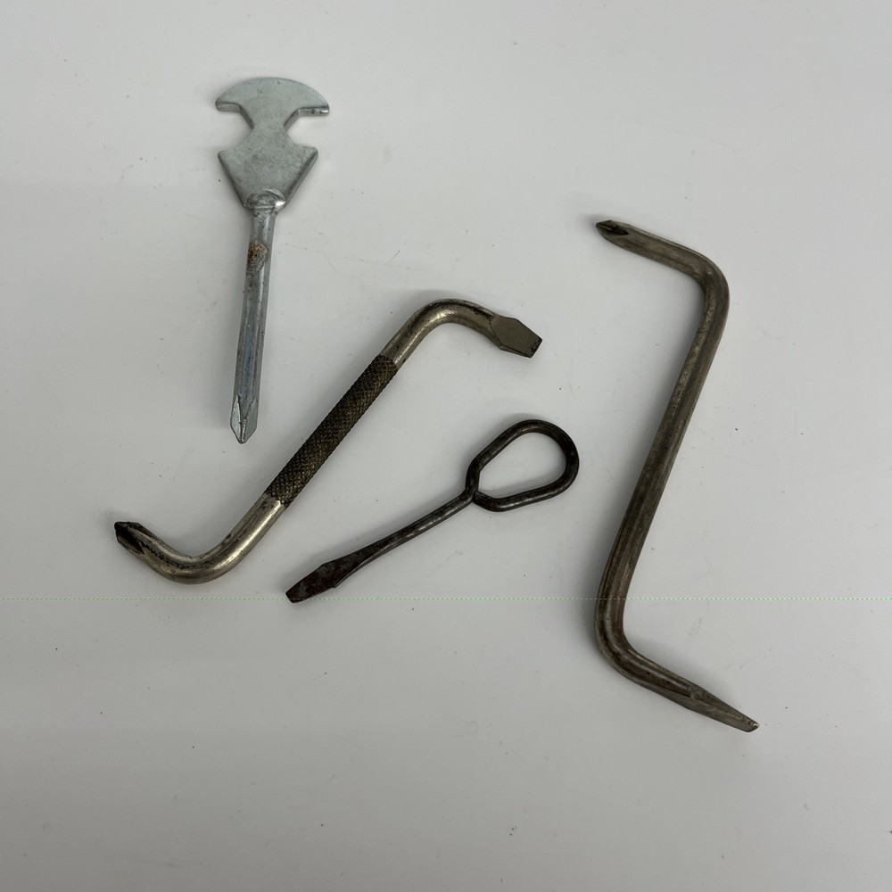 Vintage Offset Screwdriver Lot Unmarked Right Angle Drivers