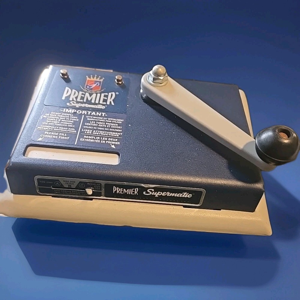 PREMIER Supermatic Cigarette Rolling  Injector Machine