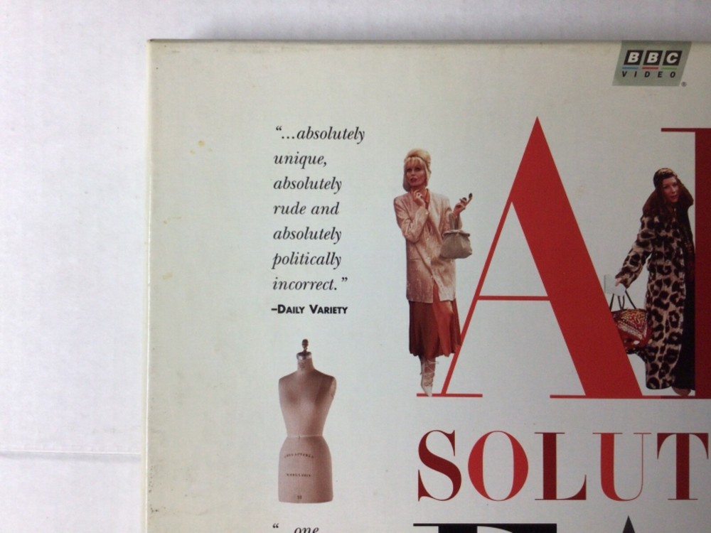 ABSOLUTELY FABULOUS Joanna Lummley LASERDISC EX+condition.