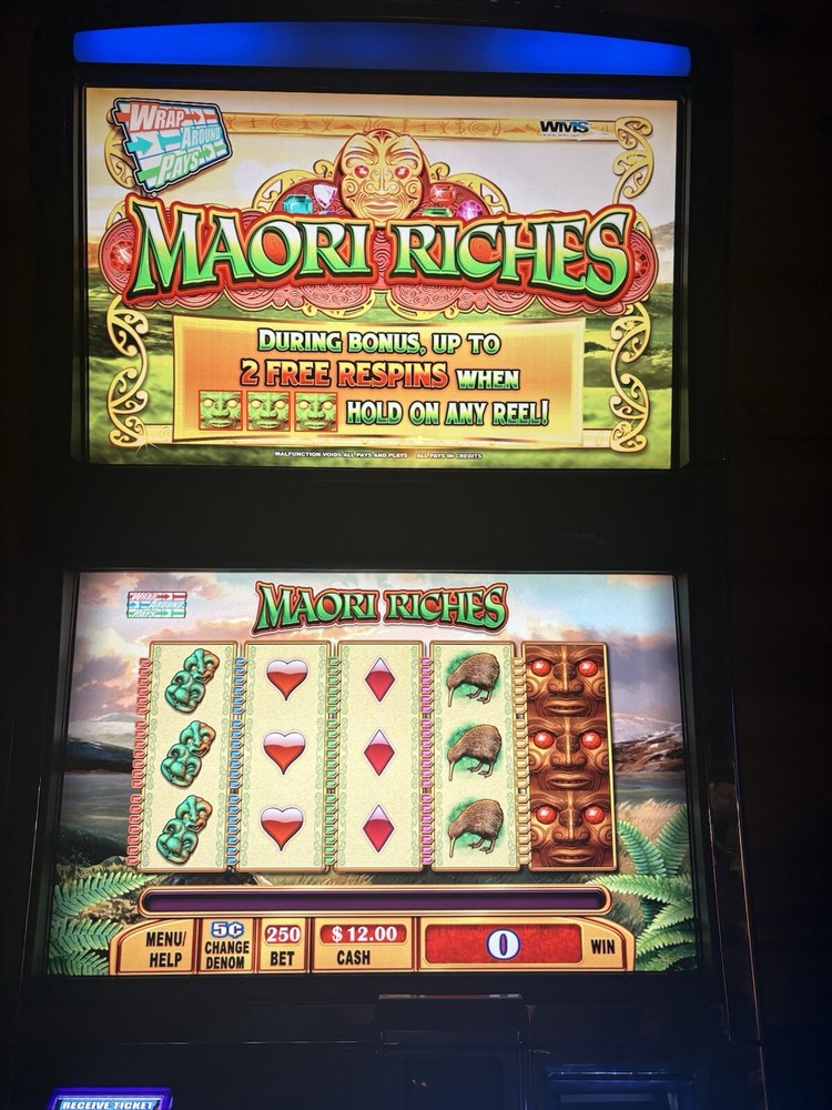WMS BB2 MĀORI RICHES SLOT MACHINE SOFTWARE SET GAME & OS EXTREMELY FUN GAME BB2