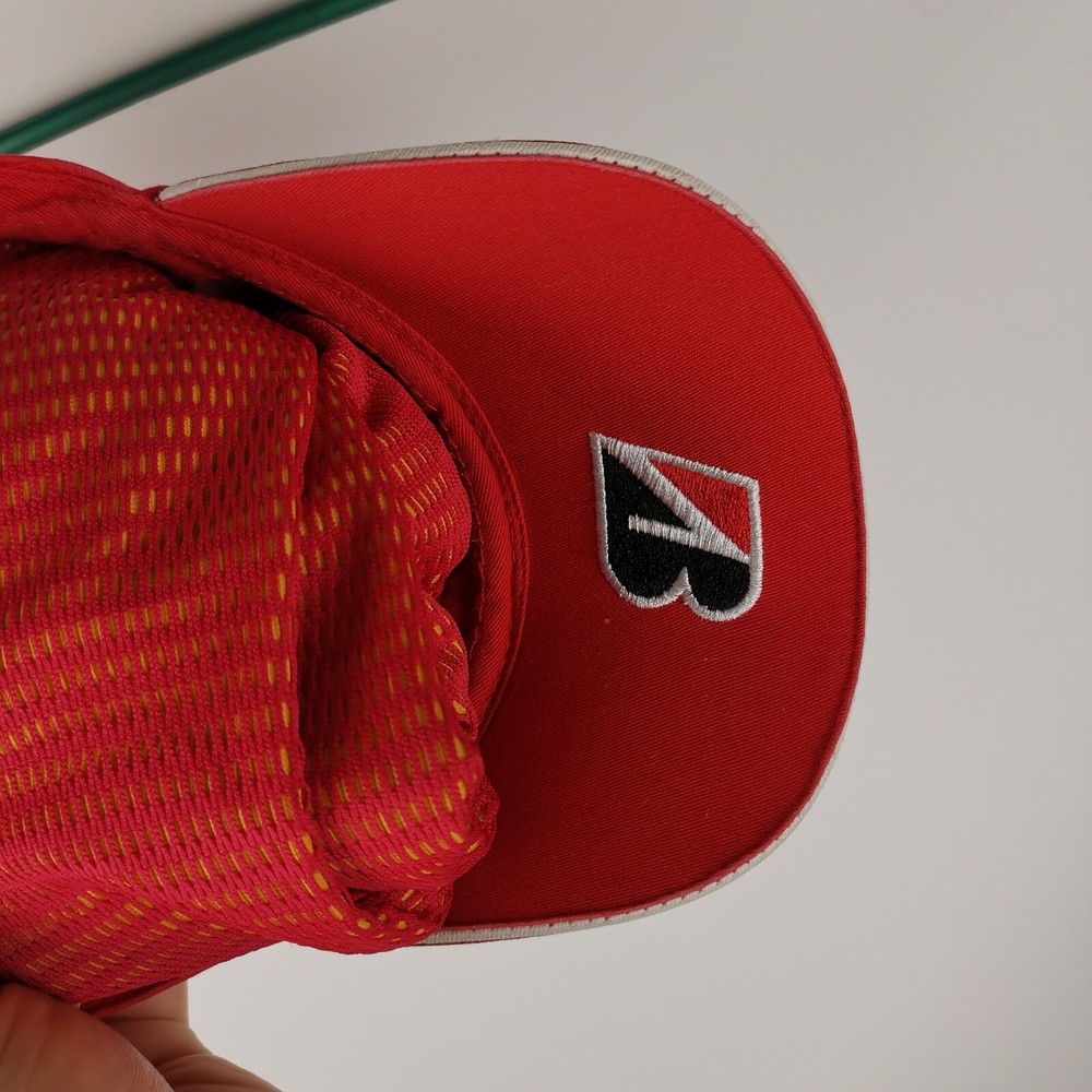 Bridgestone vintage red racing cap