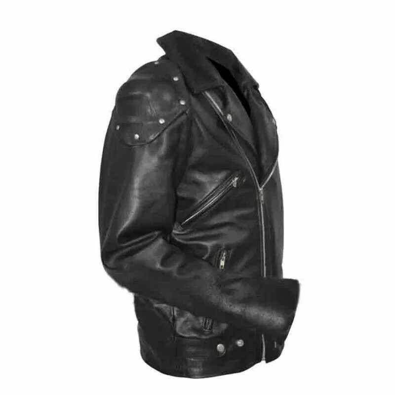 Mad Max Rockatansky Black Real Leather Jacket