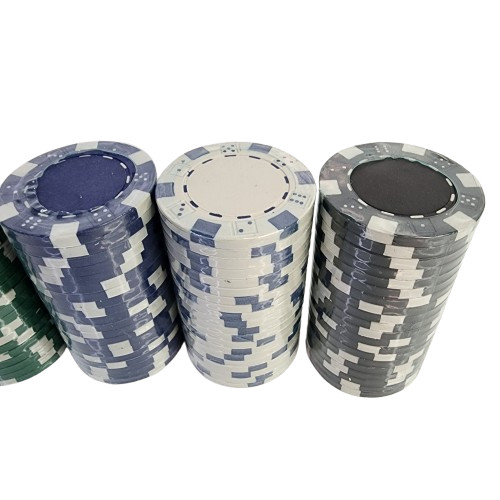 New 100 Professional-grade authentic casino chips With Case