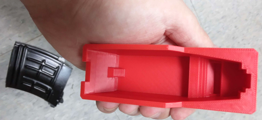 Airsoft WE SVD Dragunov Speedloader Adapter (Red)