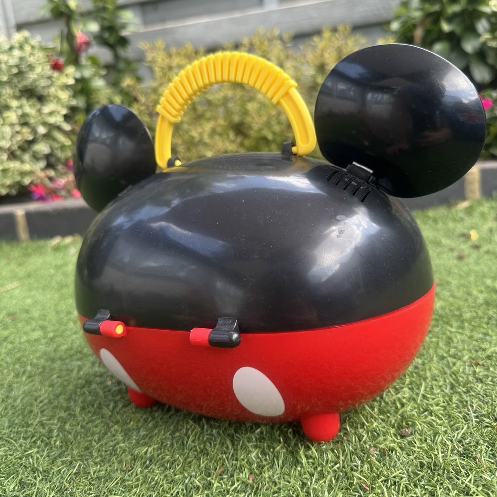 Disney Parks Mickey Mouse Plastic Popcorn Bucket Bag