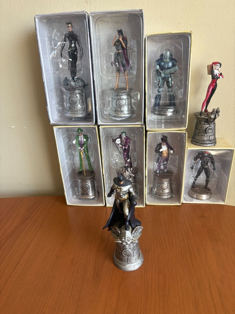 Eaglemoss Dc Universe 9 Chess Pieces