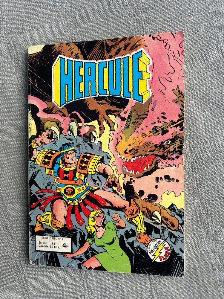 Hercule Édition Arédit Comics Pocket N°8 1978 In Good Condition