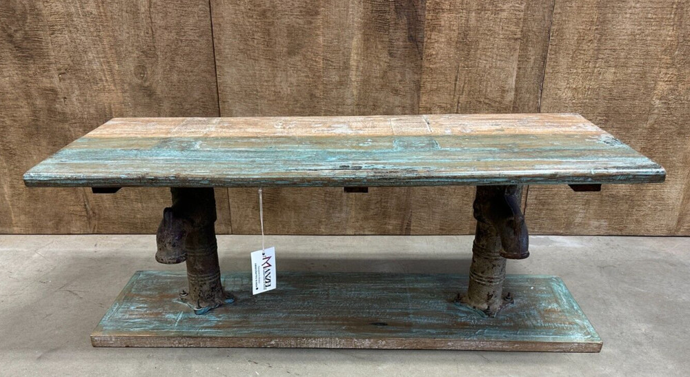 Vintage Wood Bench.