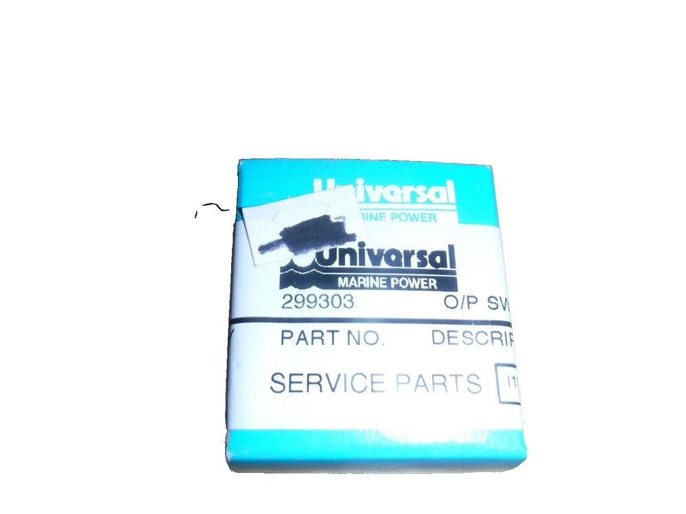 Universal Oil Pressure Switch 299303
