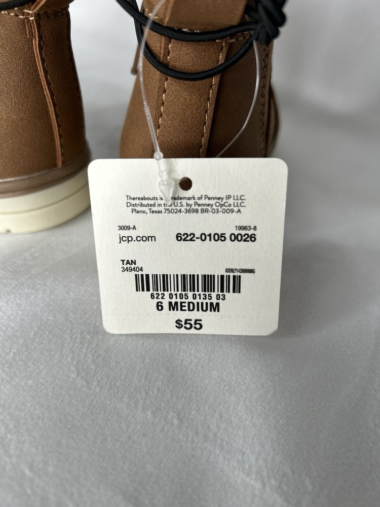 Thereabouts Toddler Size 6 Ankle Boots NWT