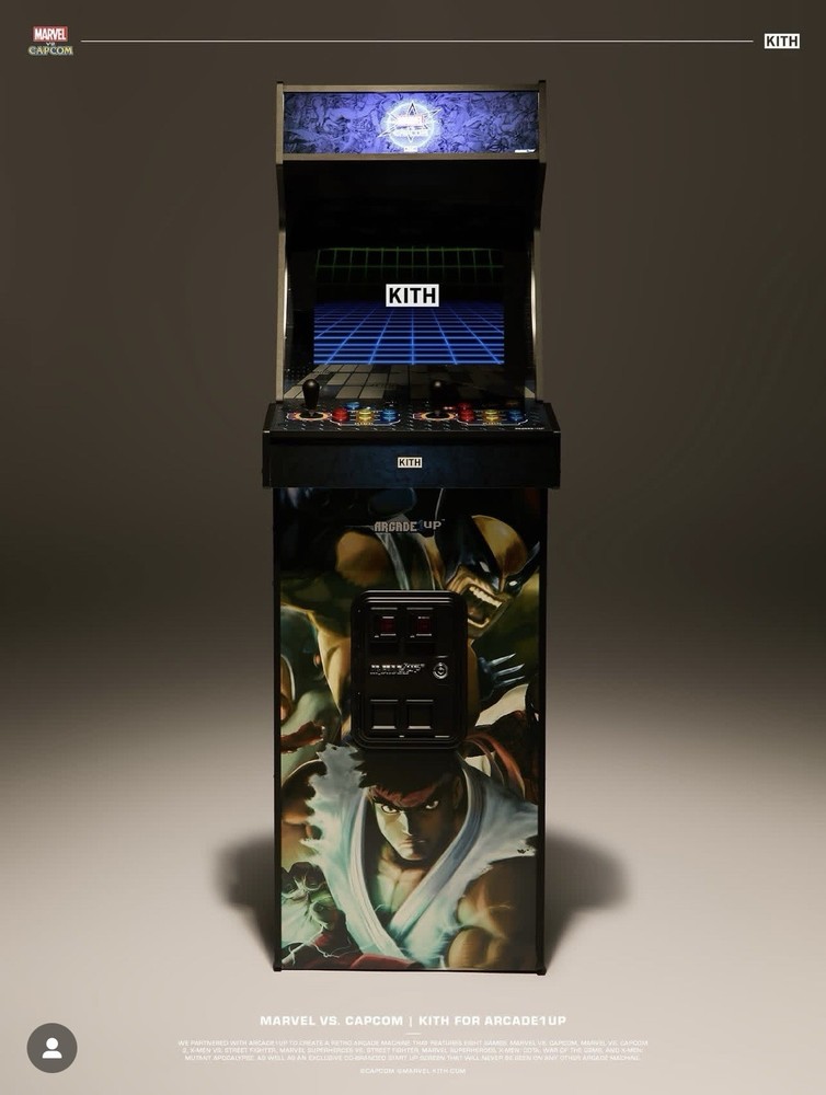 Kith Arcade1UP Marvel Vs Capcom 2 Arcade Game Machine