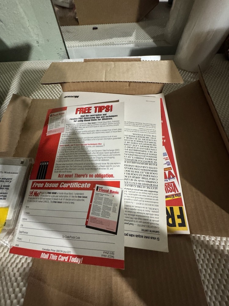 Microsoft Visual Basic Professional Version 5