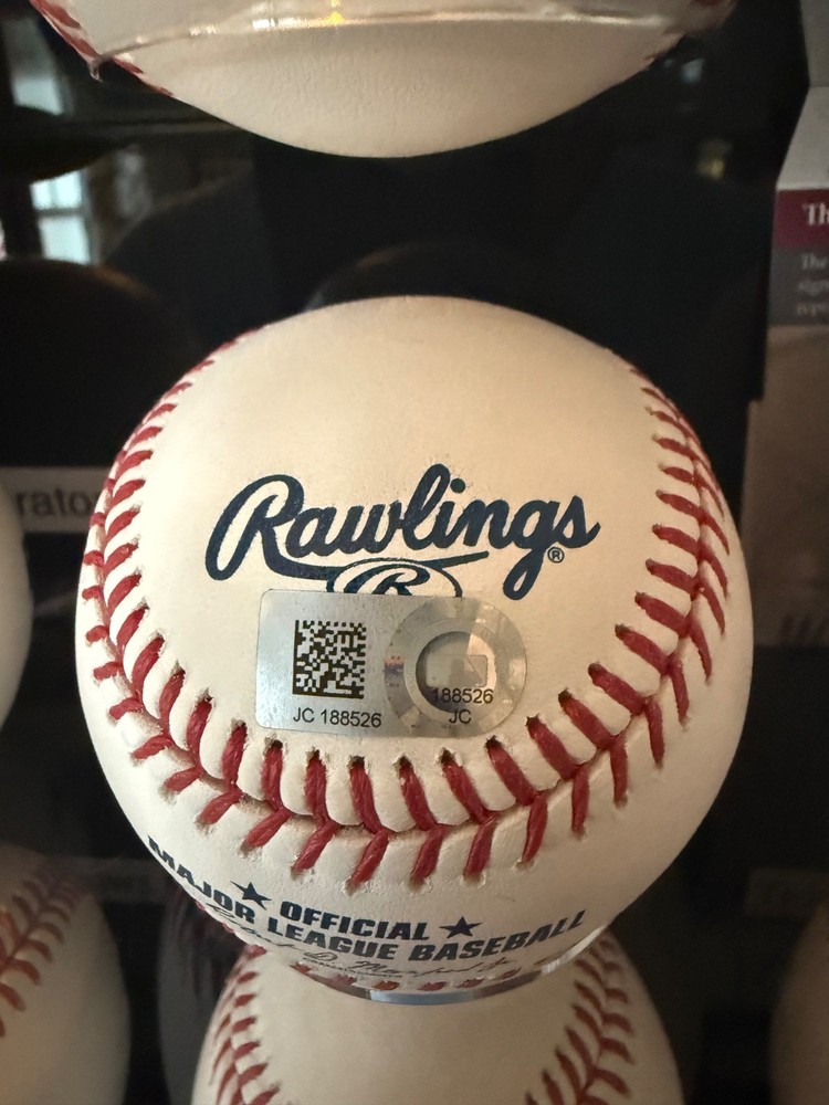 miles mikolas autographed baseball mlb coa