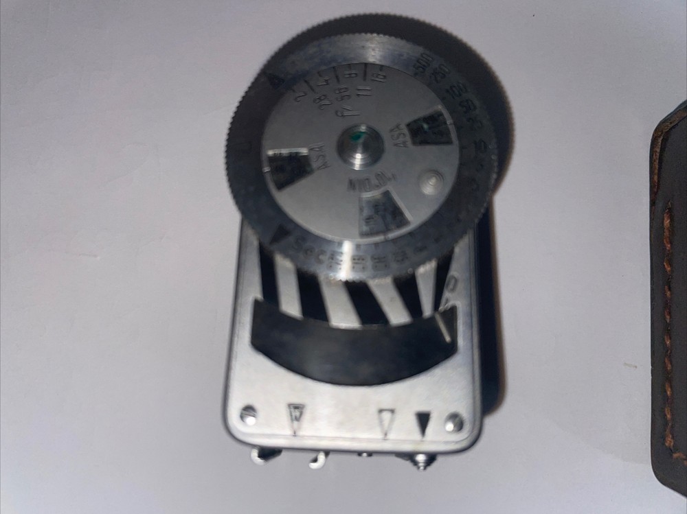 Vintage Weston Metraphot Light Meter Made in Germany with Case