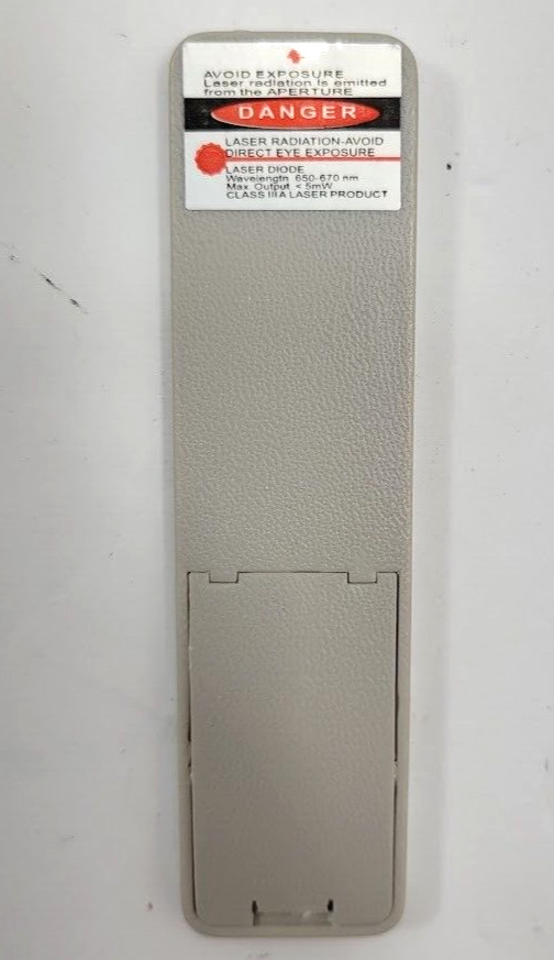 Rare promotional Microsoft Class 3A laser pointer/torch with case. Works