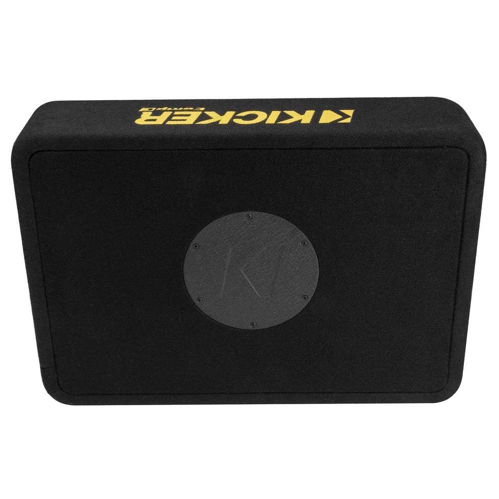Kicker TCWC104 CompC 10" Subwoofer in Thin Profile Enclosure 4 Ohm