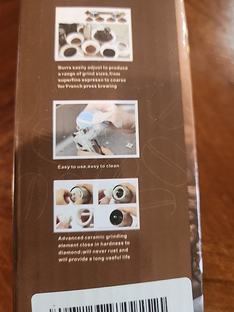 Stainless Steel Ceramic Coffee Mill