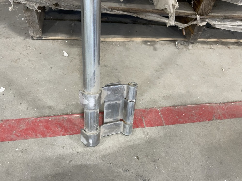 Pair UNIVERSAL 36" Steel Cargo Trailer Swing Door Hinged Bar Locks - TWO UNITS