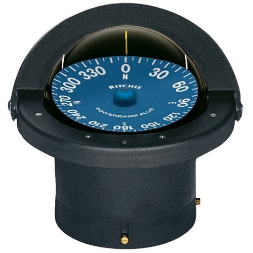 Ritchie Compass, Flush Mount, 4.5" Dial, Black SS-2000