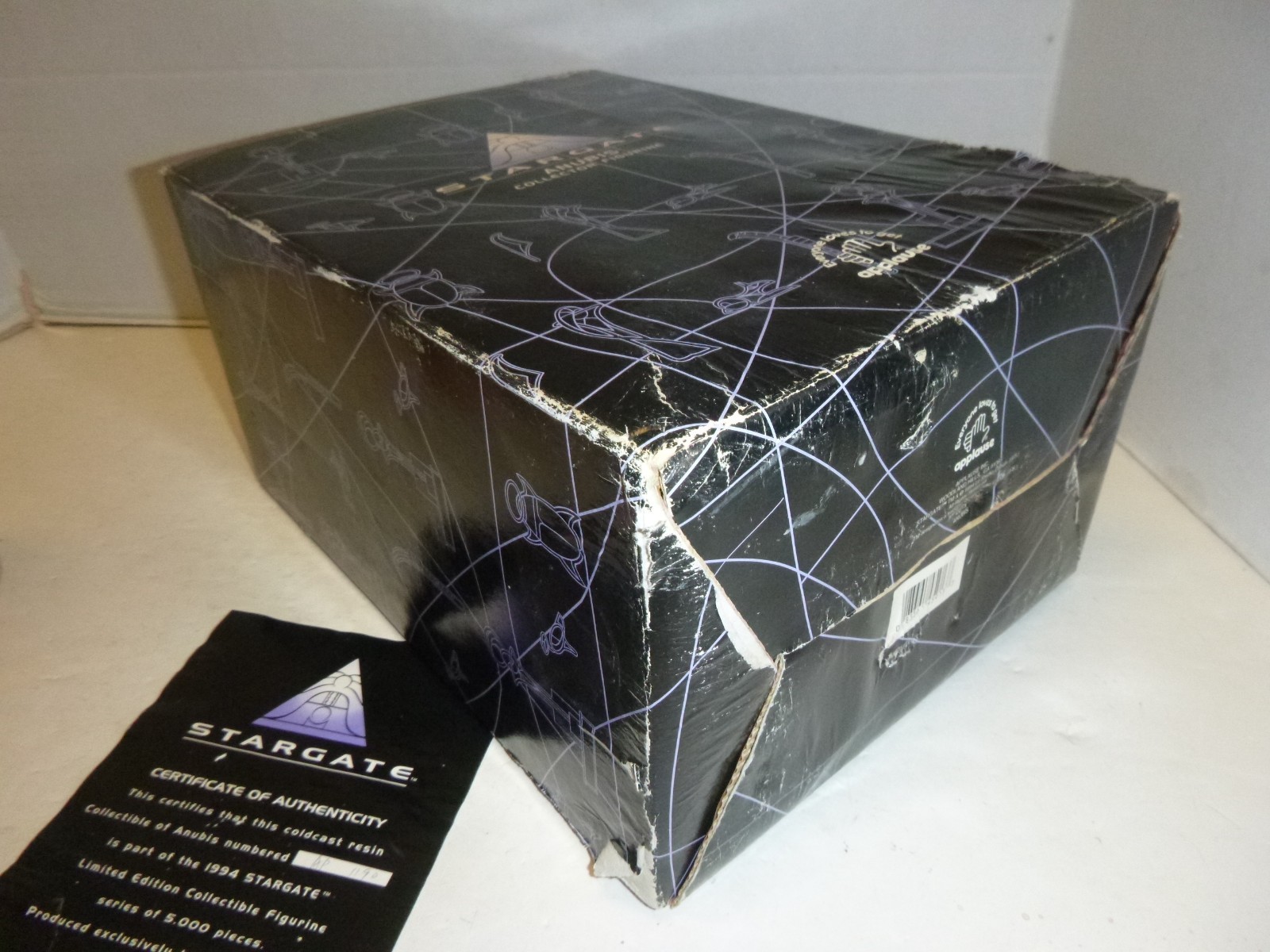 8" scale Anubis collector figurine statue (MWB) Stargate (1994) Applause