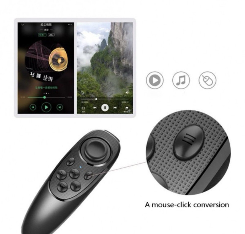 VGR Pro X7 3D Virtual Reality Headset with Bluetooth Controller - A0215