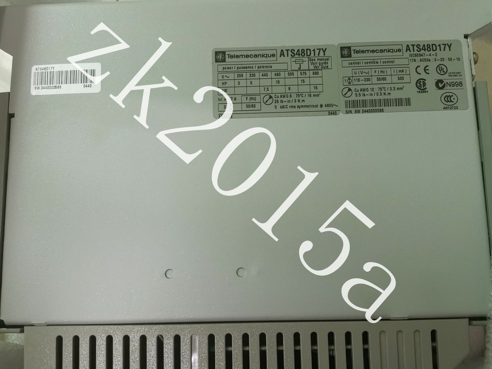 ATS-48D17Y fast ship by DHL OR EMS