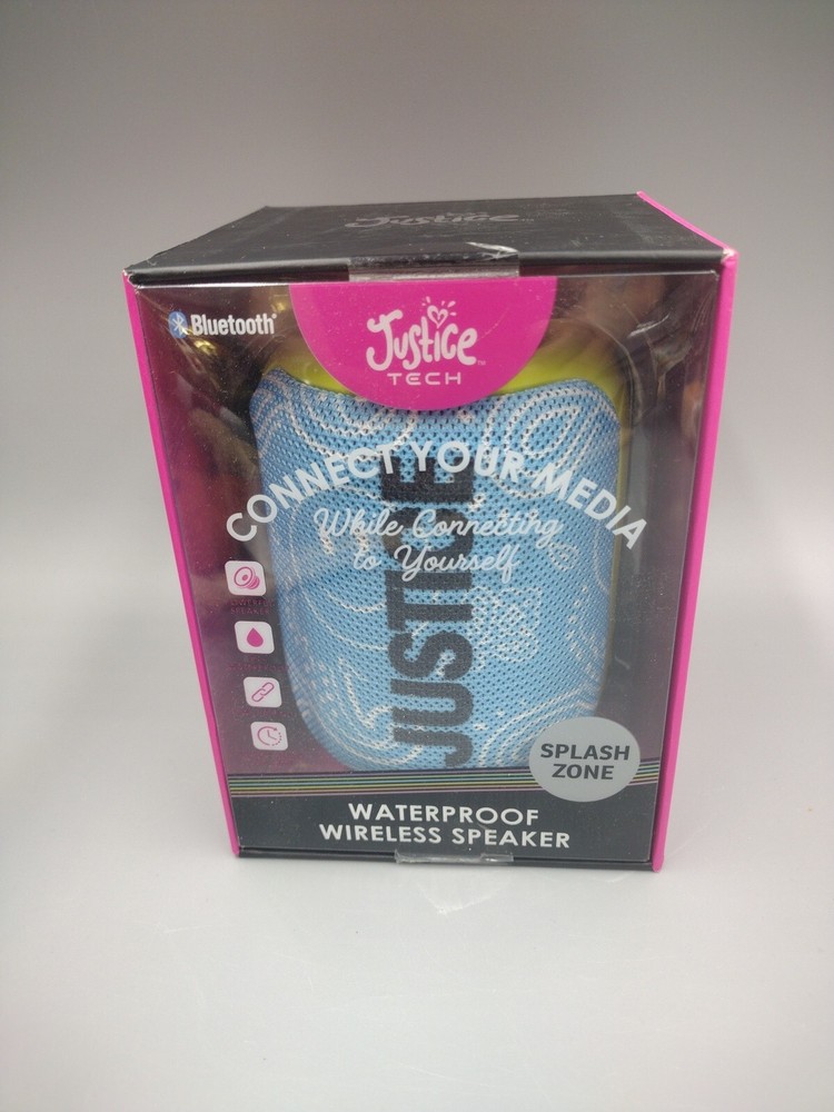 Justice Bluetooth Waterproof Kids Wireless Speaker