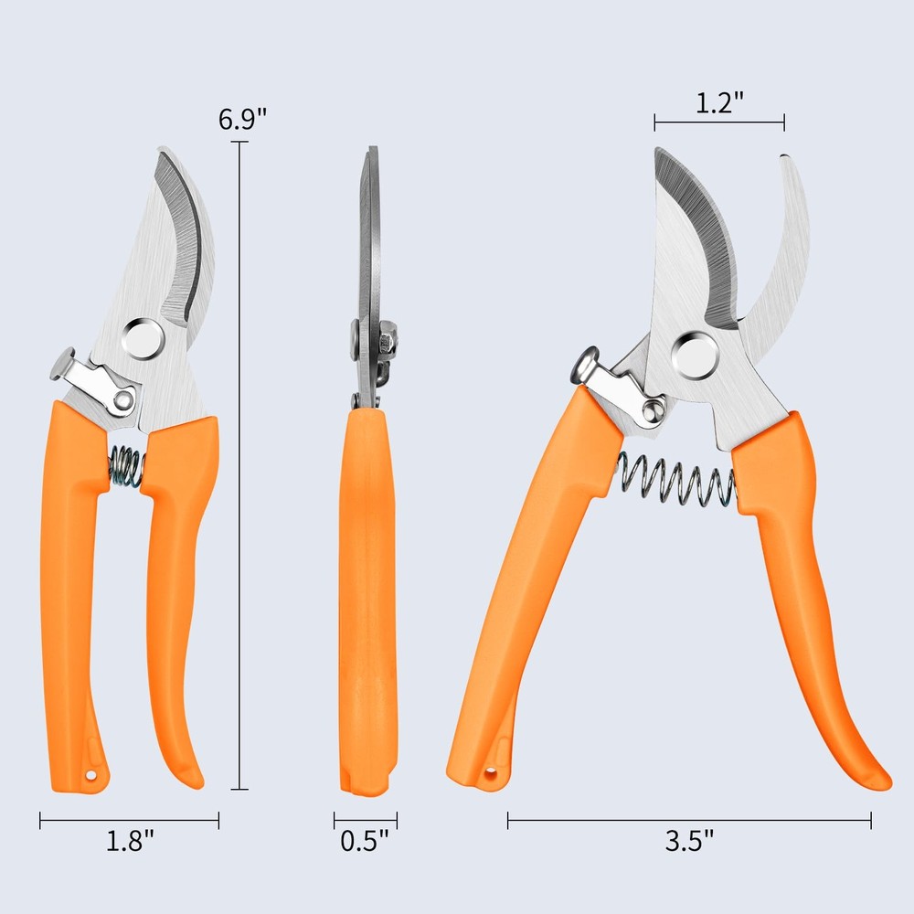 Flower Scissors, Flower Shears High Strength Steel Sharp, Ergonomic Handle Pr...