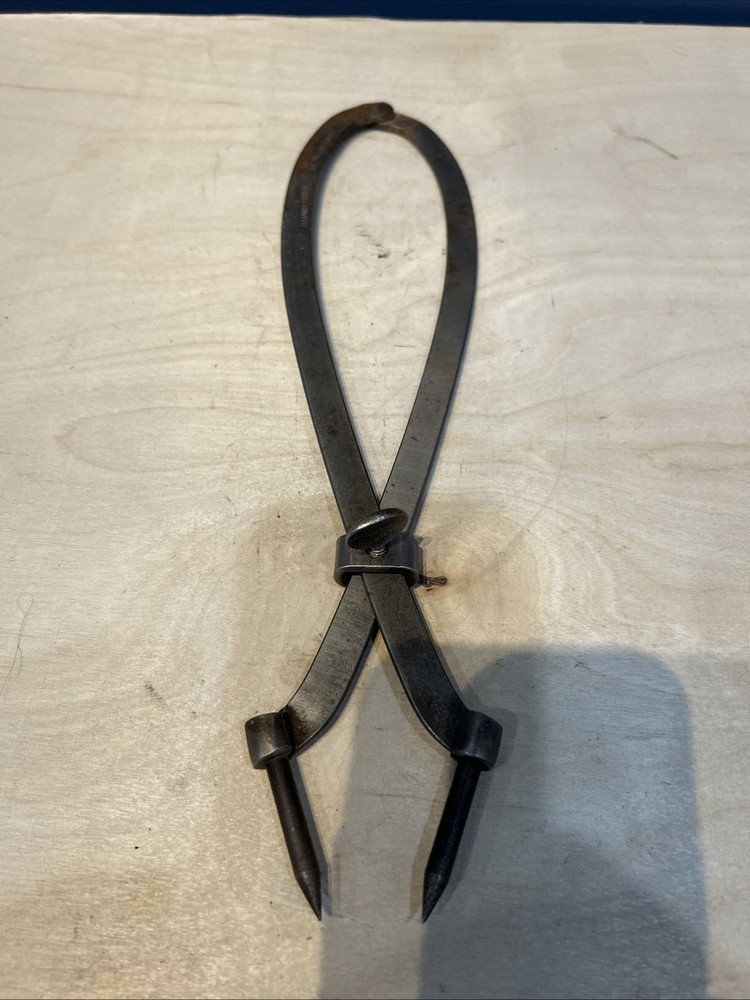 Metal Working Scribe Measure Vintage