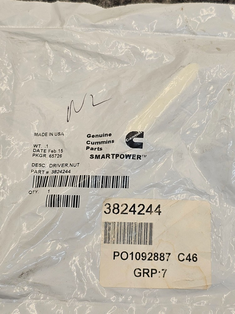 CUMMINS 3824244: HEAVY DUTY DRIVER NUT REPLACEMENT