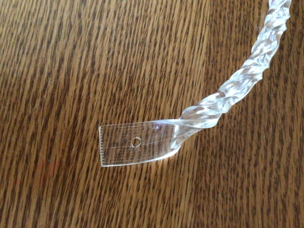 Vintage Plastic Acrylic Replacement Purse Handle-10 5/8