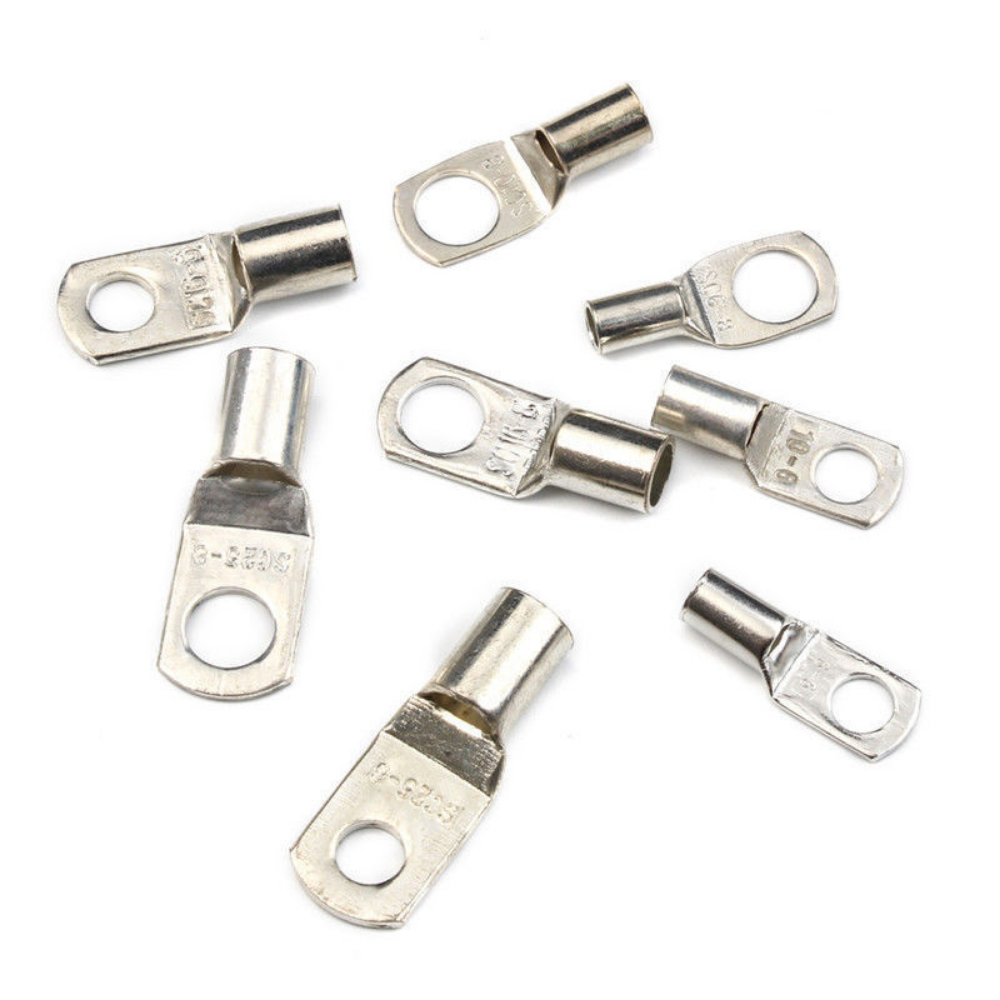 280PCS Car Copper Lug Ring Terminals Cable Electrical Wire Crimp Connectors Kit