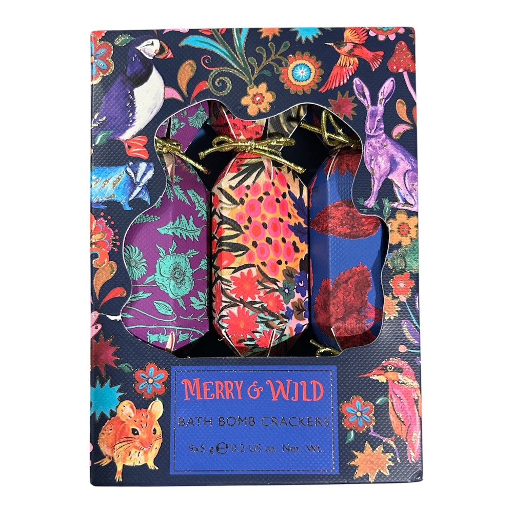 Heathcote Ivory Merry & Wild Bath Bomb Crackers