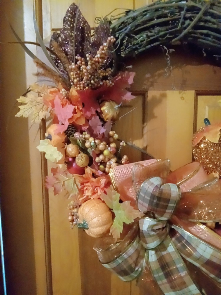 Fall Grapevine Wreath