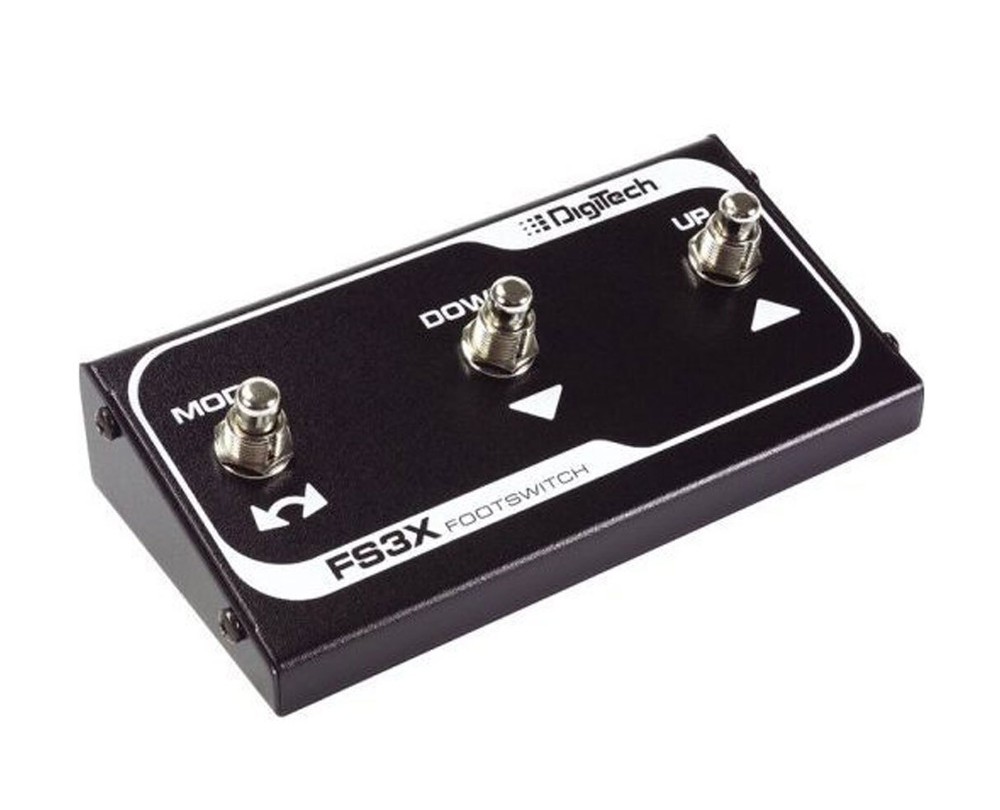 Digitech SDRUM Strummable Drums + DigiTech FS3X 3-Button Footswitch