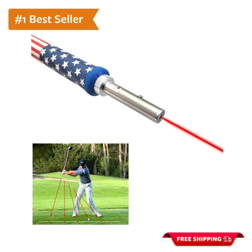 Versatile Golf Swing Plane Corrector - Laser Pointer for Precision Improvement