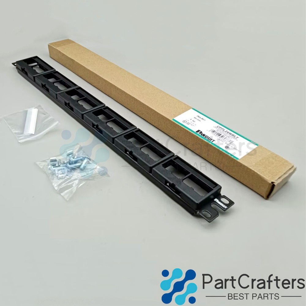 For Panduit CPPL24WBLY MINI-COM MODULAR PATCH PANEL 24 PORT Free shipping
